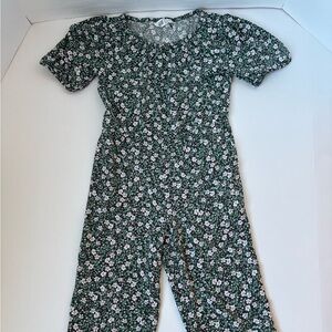 Girls H&M Floral Romper 6